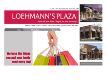 Tablet Screenshot of loehmannsplaza.com